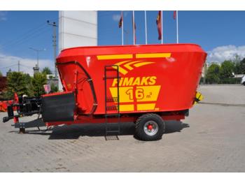 Fimaks Futtermischwagen 16m3 FMV 16 F/ feeding mixer / wóz paszowy - Prikolica za mešanje stočne hrane