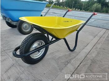 Novu Oprema za stoku Unused Yellow Painted Tub Wheelbarrow (1 of): slika 1
