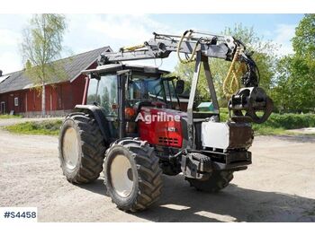 Traktor VALTRA 6250-4 Forest tractor with crane and timber trolle: slika 1