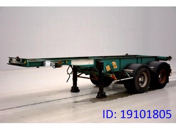Poluprikolica za prevoz kontejnera/ Poluprikolica sa promenjivim sandukom ASCA Skelet 20 ft: slika 1