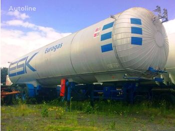 Poluprikolica cisterna za prevoz gasa AUREPA LNG, Methane, Gas Tank, 45000 Liter, Natural gas, Air Liquide cr: slika 1