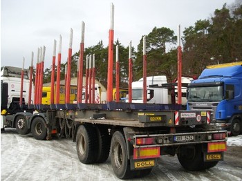 Doll Holztransporter Lange 8,9m - 13,4m - Poluprikolica