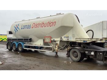 Poluprikolica cisterna za prevoz cementa FELDBINDER CEMENT TANKER: slika 1