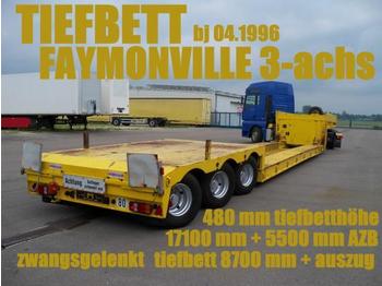 Faymonville FAYMONVILLE TIEFBETTSATTEL 8700 mm + 5500 zwangs - Poluprikolica