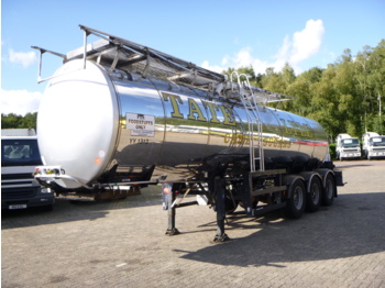 Poluprikolica cisterna za prevoz hrane General Trailers / Fruehauf Food tank inox 23.5 m3 / 1 comp + pump: slika 1