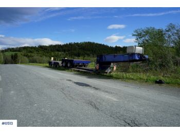 Niska poluprikolica za prevoz Hafo 3 + 2 axle swan trailer with hydraulic swan: slika 1