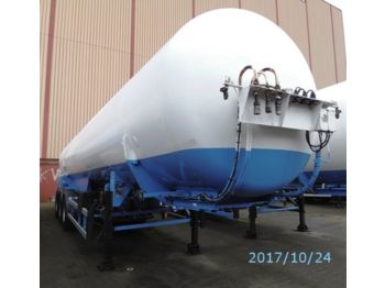Poluprikolica cisterna za prevoz gasa KLAESER GAS, Cryogenic, Oxygen, Argon, Nitrogen: slika 1