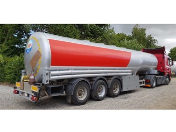 Poluprikolica cisterna Kässbohrer 40000 L ADR Tanktrailer Petrol/Fuel ADR: slika 1