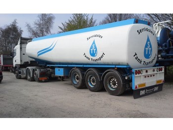 Poluprikolica cisterna za prevoz goriva Kässbohrer 40000 L ADR Tanktrailer Petrol Fuel Diesel: slika 1
