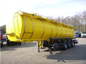 Poluprikolica cisterna za prevoz hrane Kassbohrer Food tank inox 30.5 m3 / 4 comp.: slika 1
