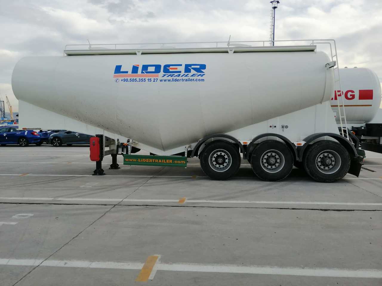 Novu Poluprikolica cisterna za prevoz cementa LIDER 2024 MODEL NEW CEMENT TANKER: slika 17