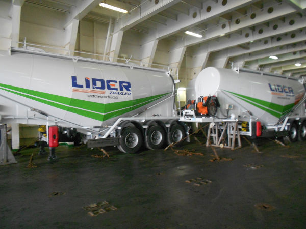 Novu Poluprikolica cisterna za prevoz cementa LIDER NEW ciment remorque 2023 YEAR (MANUFACTURER COMPANY): slika 8