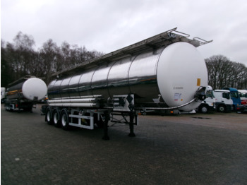 Poluprikolica cisterna za prevoz hemikalija L.A.G. Chemical tank inox L4BH 30 m3 / 1 comp + pump: slika 2