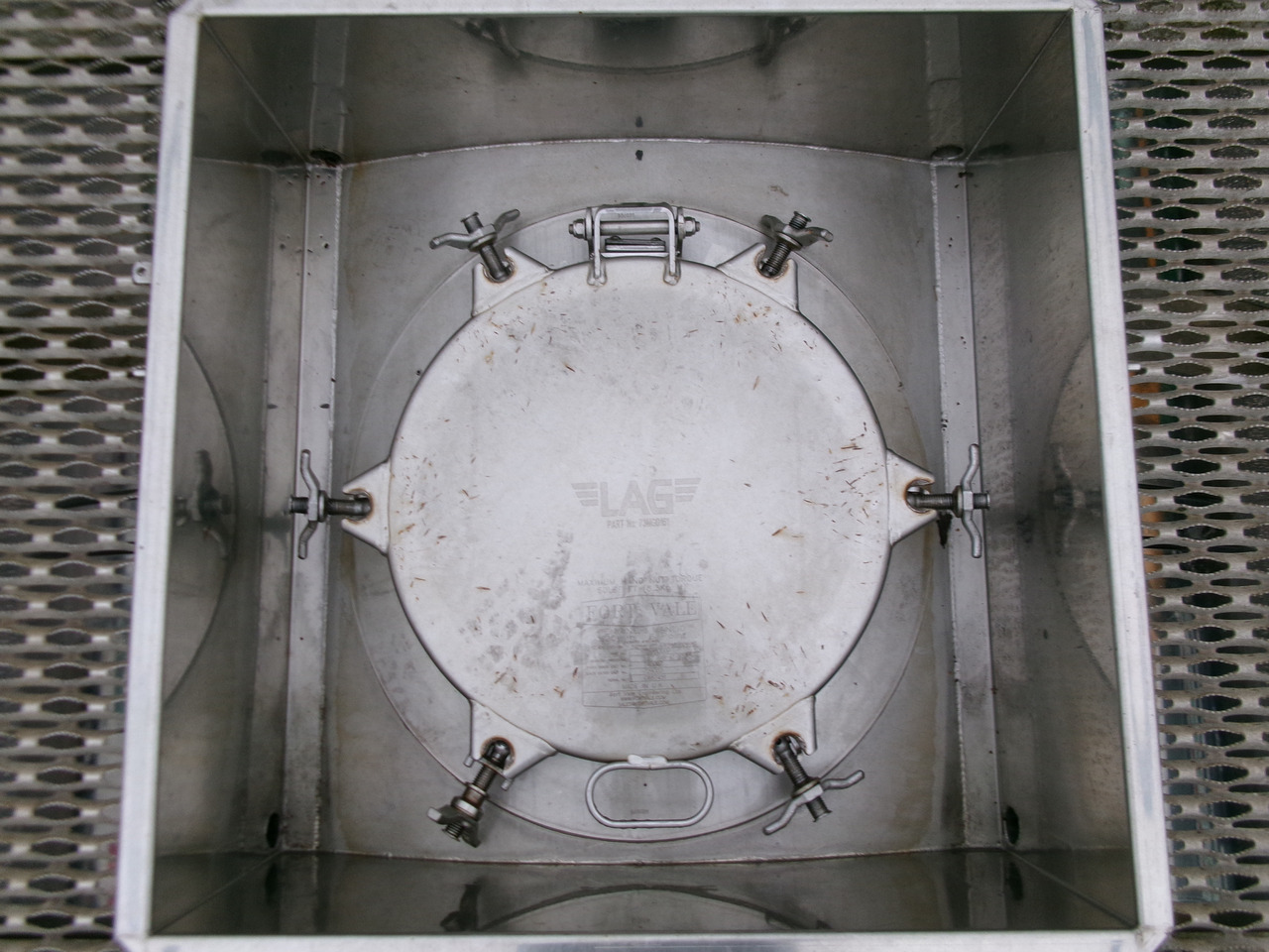 Poluprikolica cisterna za prevoz hemikalija L.A.G. Chemical tank inox L4BH 30 m3 / 1 comp + pump: slika 25