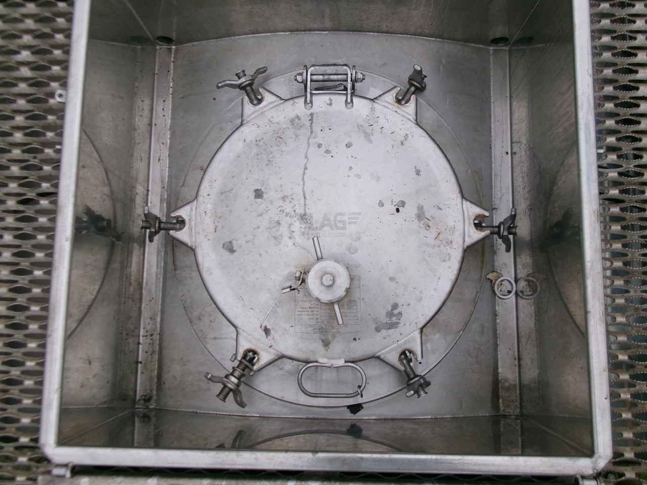 Poluprikolica cisterna za prevoz hemikalija L.A.G. Chemical tank inox L4BH 30 m3 / 1 comp + pump: slika 19