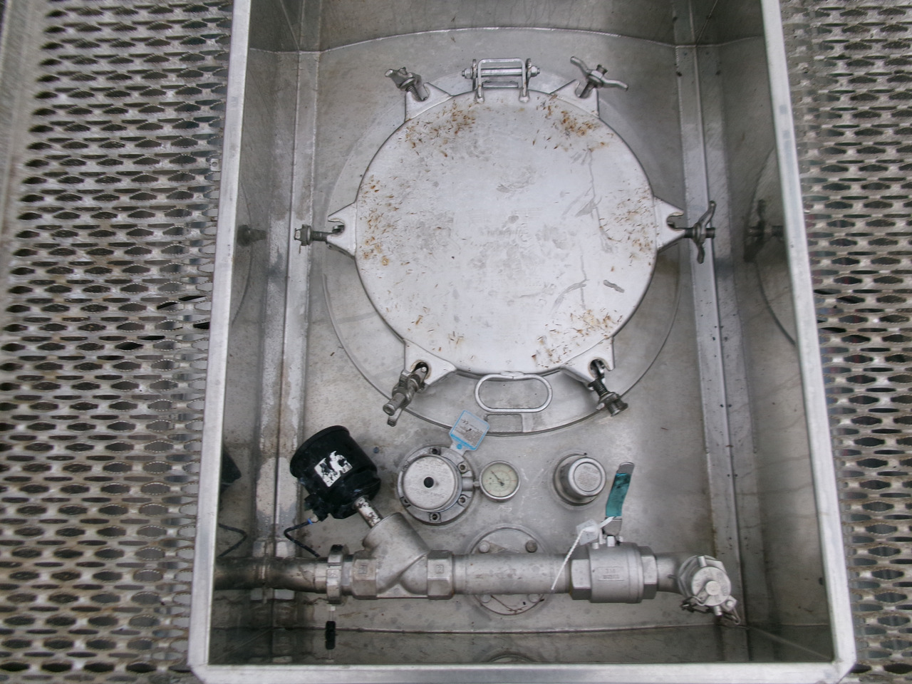 Poluprikolica cisterna za prevoz hemikalija L.A.G. Chemical tank inox L4BH 30 m3 / 1 comp + pump: slika 16