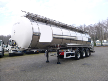 Poluprikolica cisterna za prevoz hrane L.A.G. Food tank inox 35 m3 / 1 comp + pump: slika 1