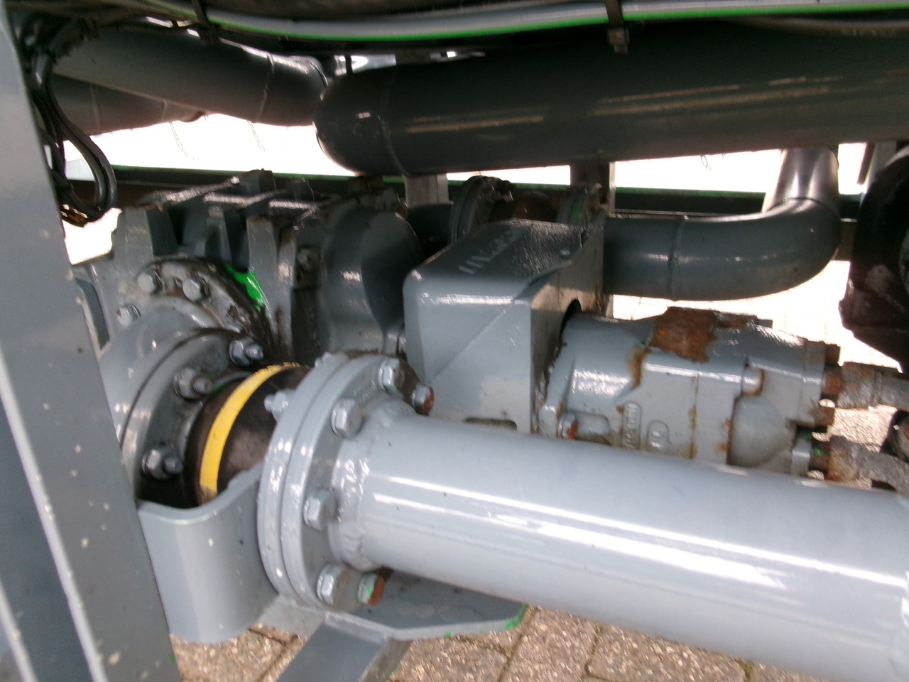 Poluprikolica cisterna za prevoz goriva L.A.G. Fuel tank alu 44.5 m3 / 6 comp + pump: slika 11