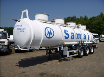Poluprikolica cisterna za prevoz hemikalija Magyar Chemical ACID tank inox 24.5 m3 / 1 comp: slika 1