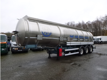 Poluprikolica cisterna za prevoz goriva Magyar Fuel tank inox 37.4 m3 / 7 comp / ADR 01/2021: slika 1