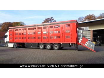Novu Poluprikolica za prevoz stoke Menke 3 Stock Hubdach Liftachse "NEU"  Vollalu: slika 1