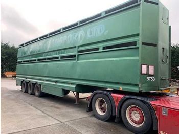 Poluprikolica za prevoz stoke Moorhill livestock trailer Single Decker: slika 1