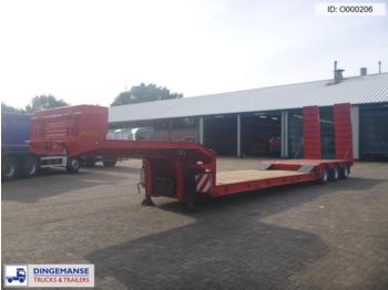 Galtrailer 3-axle lowbed trailer 50000 kg / steering axle - Niska poluprikolica za prevoz