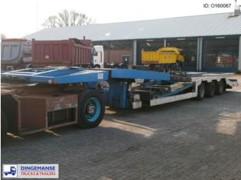 Louault 3-axle truck/machinery transporter trailer - Niska poluprikolica za prevoz