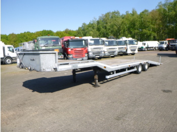Veldhuizen Semi-lowbed trailer (light commercial) 10 m + winch + ramp - Niska poluprikolica za prevoz