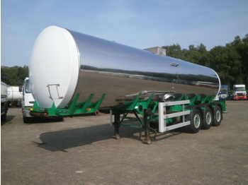 Crossland Food tank inox 30 m3 / 1 comp - Poluprikolica cisterna