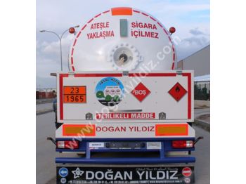 DOĞAN YILDIZ 45 m3 LPG TANK TRAILER with FULL SYSTEM - Poluprikolica cisterna