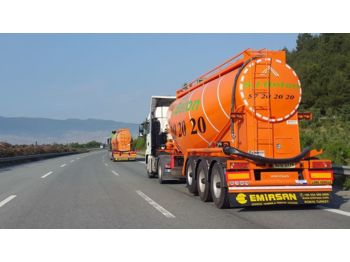 EMIRSAN Customized Cement Tanker Direct from Factory - Poluprikolica cisterna