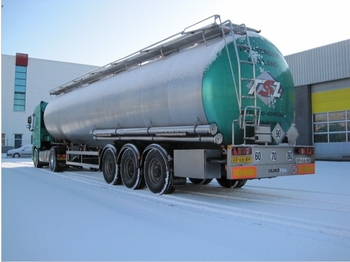 Magyar Jumbo 54.500 l., 4 comp., L4BH - Poluprikolica cisterna