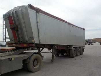 2007 Weightlifter Tri Axle Insulated Bulk Tipping Trailer c/w WLI, Easy Sheet (Plating Certificate Available, Tested 05/20) - Poluprikolica istovarivača