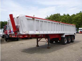 Weightlifter Tipper trailer alu / steel 34.5 m3 + tarpaulin - Poluprikolica istovarivača
