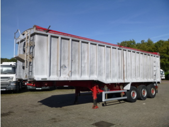 Wilcox Tipper trailer alu 49 m3 + tarpaulin - Poluprikolica istovarivača