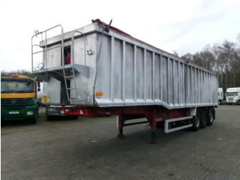 Wilcox Tipper trailer alu 55 m3 + tarpaulin - Poluprikolica istovarivača