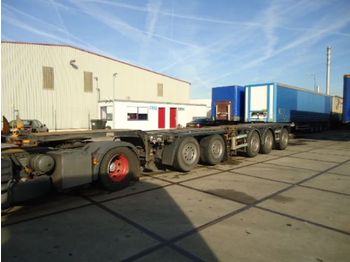 D-TEC 5-Axle combi trailer - CT 53 05D - 53.000 Kg - Poluprikolica za prevoz kontejnera/ Poluprikolica sa promenjivim sandukom
