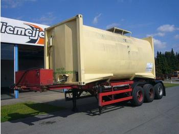 KAESSBOHRER AUFLIEGER - Poluprikolica za prevoz kontejnera/ Poluprikolica sa promenjivim sandukom