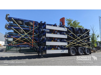 SCHMITZ Containerchassis Standard - Poluprikolica za prevoz kontejnera/ Poluprikolica sa promenjivim sandukom