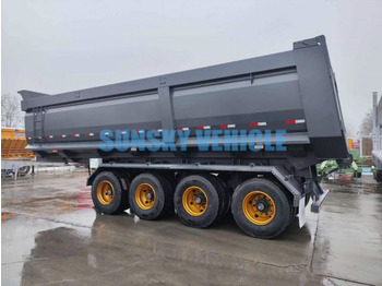 Novu Poluprikolica istovarivača za prevoz glomaznih materijala SUNSKY 4-Axle Dump Semi-trailer: slika 4