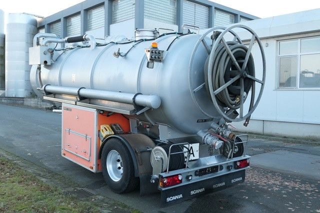 Poluprikolica cisterna Saug Truck XXL 18,Kanalreiniger,Pumpe,Alu-Felgen: slika 10