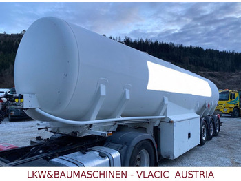 Schwarzmüller Benzin / Diesel 43.000 l 5kamm, Pumpe  - Poluprikolica cisterna: slika 1
