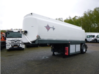 Poluprikolica cisterna za prevoz goriva Wauters Fuel tank alu 22 m3 / 4 comp + pump + counter: slika 1
