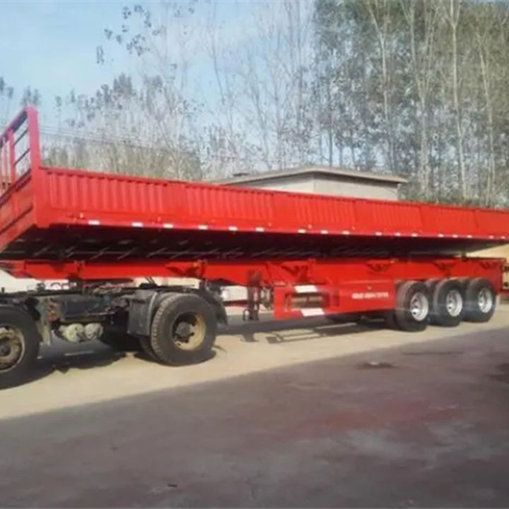 Novu Poluprikolica istovarivača XCMG Official China Brand Tipper Semi-trailer Dump Trucks Trailers: slika 4