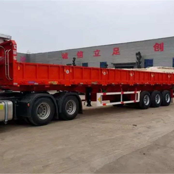 Novu Poluprikolica istovarivača XCMG Official China Brand Tipper Semi-trailer Dump Trucks Trailers: slika 3