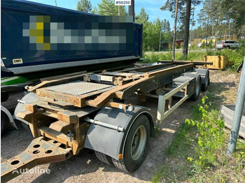  Tranåsvagnen HOOK TRUCK FLAT WITH TIP - Abrol/ Autopodizač prikolica