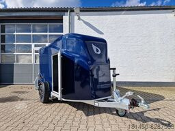 Novu Prikolica sa zatvorenim sandukom Cheval Liberté schöner blauer Anhänger aerodynamisch Leichtmetallräder Heckrampe Tür: slika 8