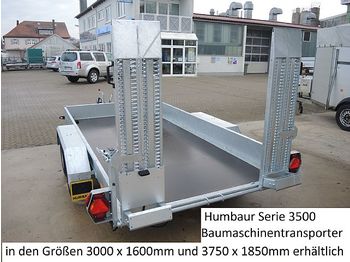 Novu Prikolica Humbaur - HS253718 Baumaschinentransporter mit Auffahrbohlen: slika 1