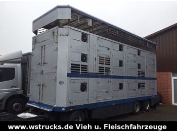 Prikolica za prevoz stoke Michieletto 3 Stock Ausahrbares Dach Vollalu: slika 1